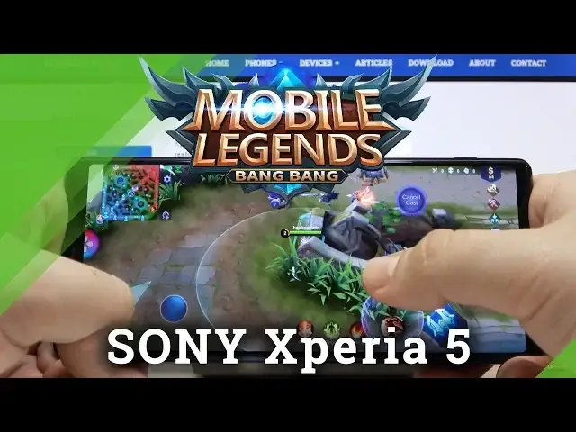 Video thumbnail for Mobile Legends Gameplay Performed on SONY Xperia 5 - Check FPS Counter