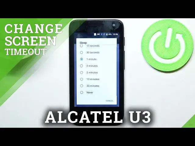 'Video thumbnail for How to Set Up Screen Timeout on ALCATEL U3 – Change Screen Timeout'