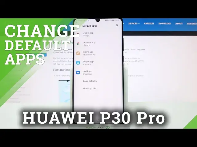 Video thumbnail for Change Default Apps List - HUAWEI P30 Pro and Apps Settings