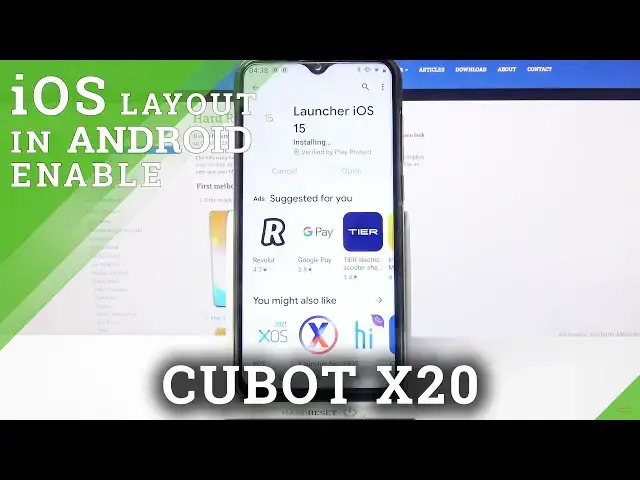 'Video thumbnail for Apply iOS Launcher / Apple Layout Application - CUBOT X20'