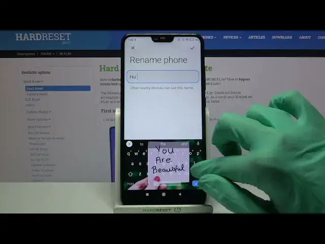 Video thumbnail for XIAOMI Mi 8 Lite Change Device Name