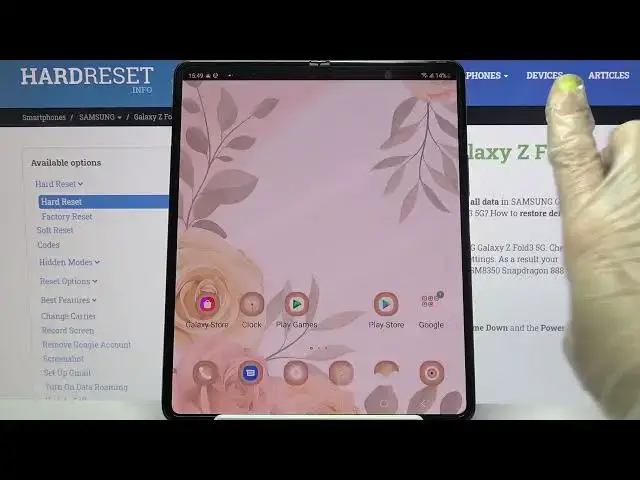 'Video thumbnail for How to Change Device Theme on SAMSUNG Galaxy Z Fold 3 – Install New Theme'