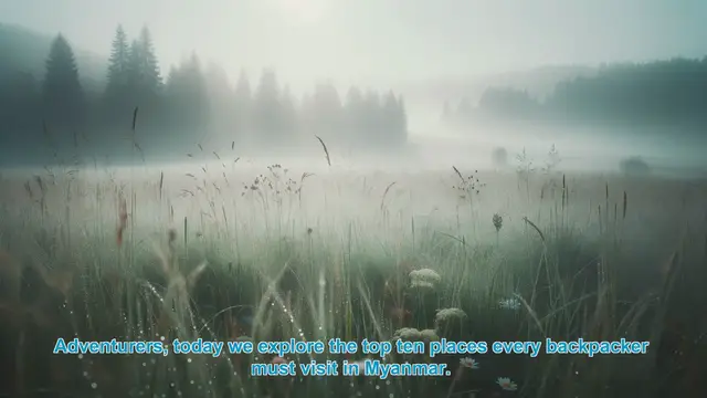 Video thumbnail for Exploring Myanmar: Top Ten Must-Visit Places for Backpackers