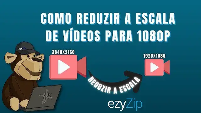 'Video thumbnail for Como Reduzir Vídeos Para 1080p Online (Guia Fácil)'