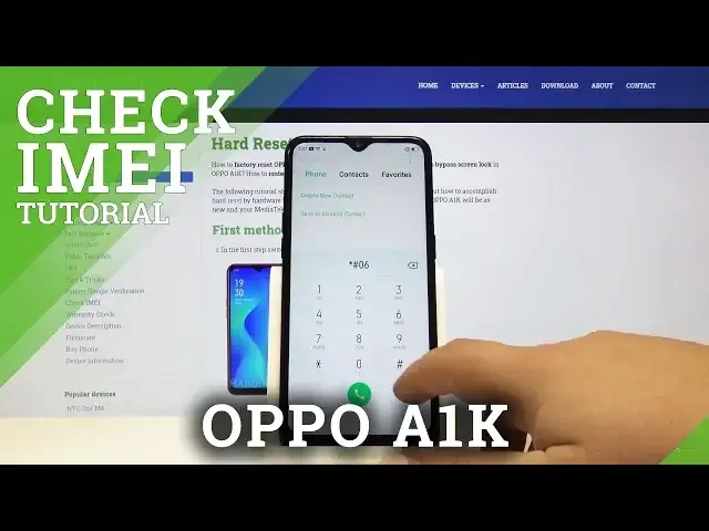 'Video thumbnail for How to Find IMEI Number in OPPO A1K – Locate IMEI & Serial Number'