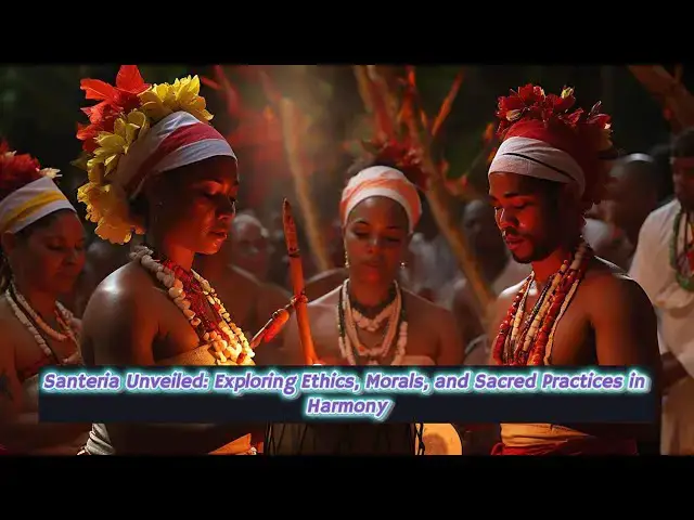 Video thumbnail for Unlocking Santeria: Dive Deep into Ethics, Morals, and Core Values