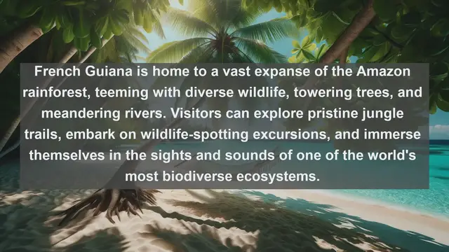 Video thumbnail for Exploring the Stunning Landscapes of French Guiana: Top 10 Must-Visit Destinations