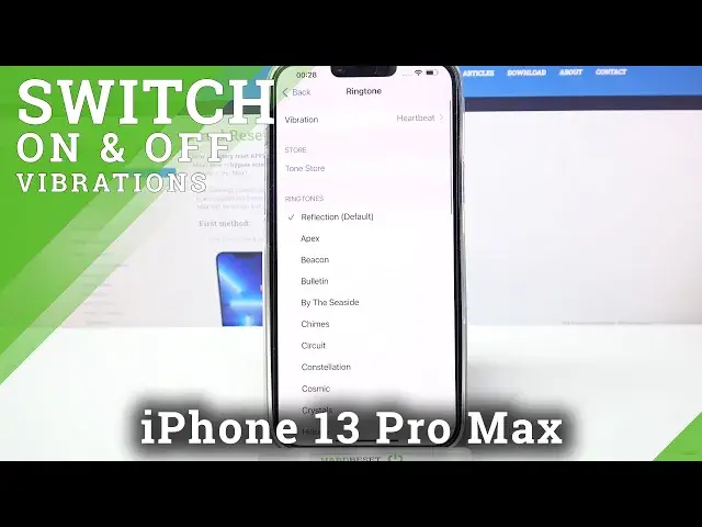 'Video thumbnail for How to Change Vibration Pattern on iPhone 13 Pro Max - Manage APPLE Vibrations'
