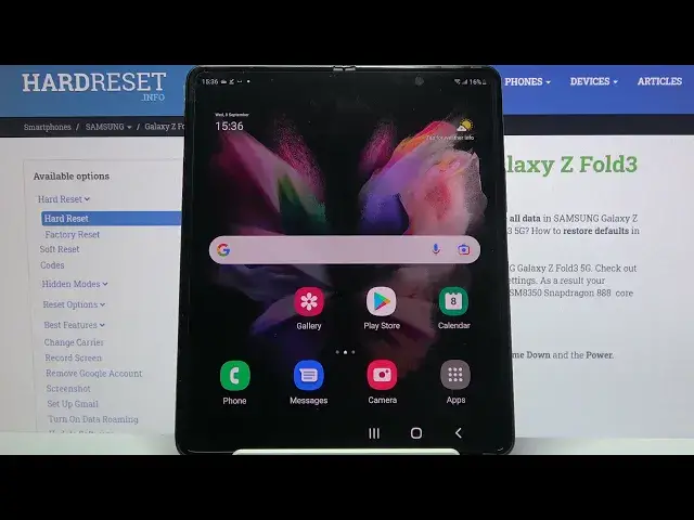 'Video thumbnail for How to Disable Easy Mode on SAMSUNG Galaxy Z Fold 3 – Exit Simple Mode'