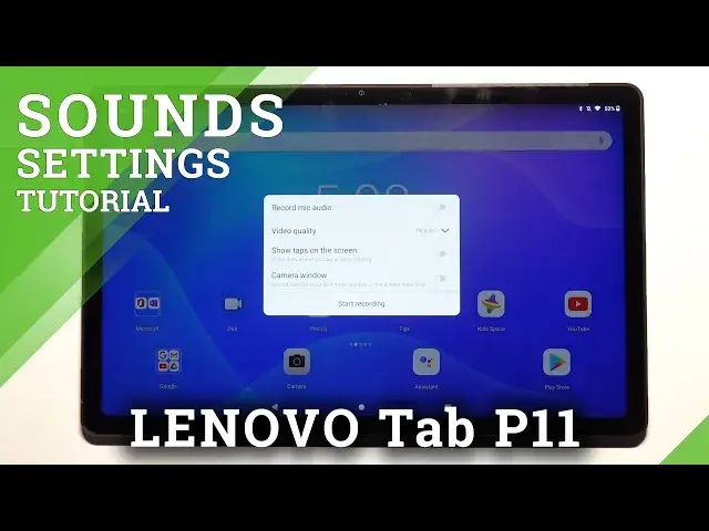 'Video thumbnail for Change Screen Recorder Settings - LENOVO Tab P11 and Screen Recording Sound'
