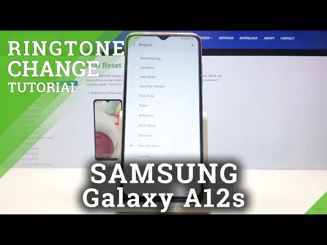 'Video thumbnail for How to Change Ringtone on SAMSUNG Galaxy A12s – Open Sounds Settings'