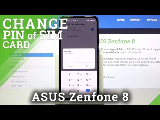 'Video thumbnail for How to Change SIM PIN in ASUS ZenFone 8 – Find SIM Security Settings'