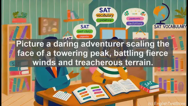 Video thumbnail for 5000 Must Know SAT Vocabulary - Mountaineer: Conquerors of Nature's Peaks