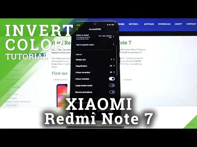 Video thumbnail for How to Enable Color Inversion in XIAOMI Redmi Note 7 – Invert Display Colors