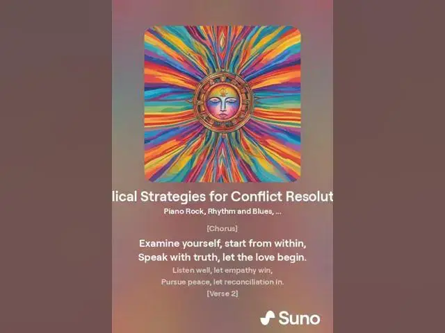 Video thumbnail for Resolve Conflicts with Love: A Biblical Song