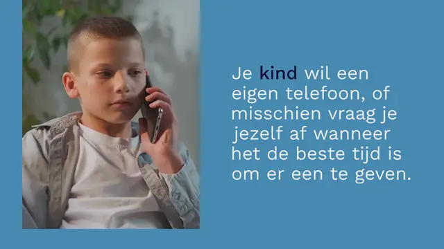 Video thumbnail for Vanaf welke leeftijd telefoon en een keuze van telefoonabonnement