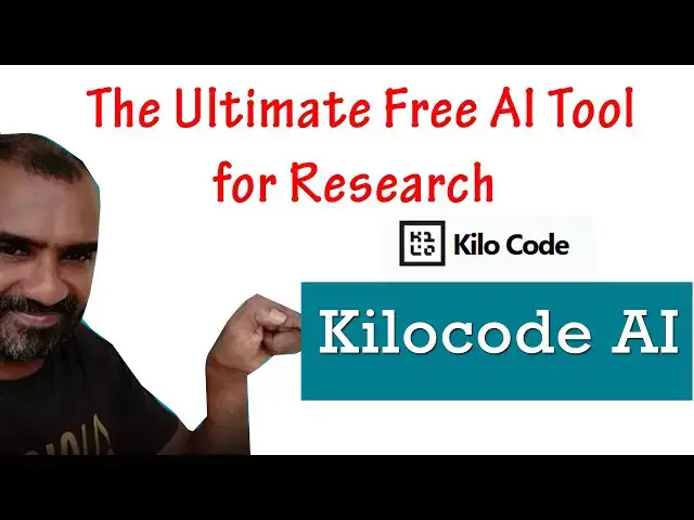 'Video thumbnail for The Ultimate Free AI Tool for Research Kilocode AI'
