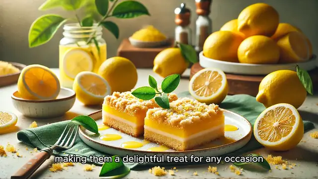 Video thumbnail for Lemon Crumb Bars