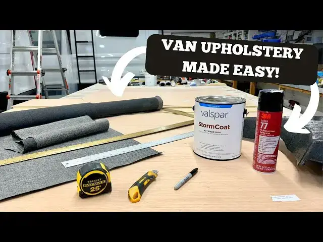 'Video thumbnail for How to Choose the Right Fabrics for Your Van Conversion'