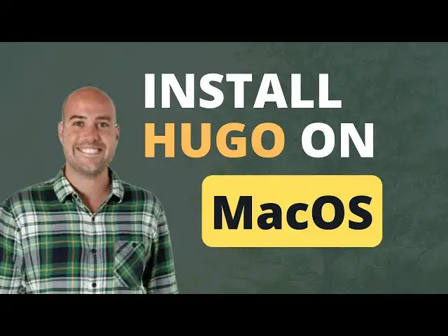 'Video thumbnail for Install Hugo Static Site Generator on MacOS | jcchouinard.com'
