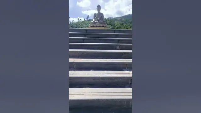 'Video thumbnail for Biggest Buddha in Bhutan #viral #youtubeshorts #travel #shorts #bhutan #buddha #shortvideo #short'