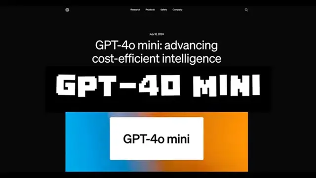Video thumbnail for Introducing GPT-4o Mini_ Most Cost-Efficient Small Model