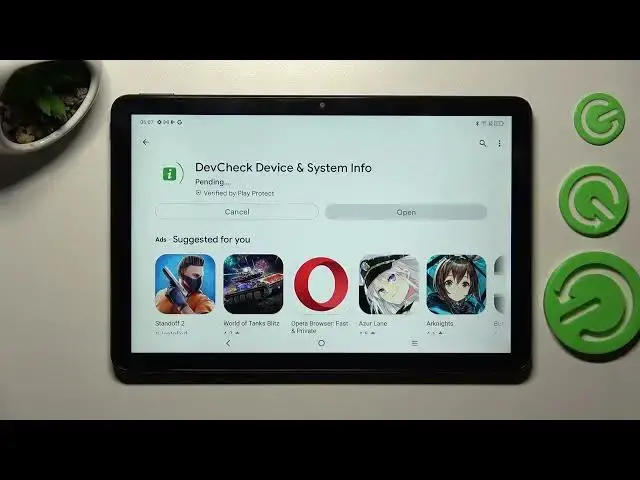 'Video thumbnail for How to Check Phone Specification on TCL Tab 10s - Install DevCheck Hardware and System Info'