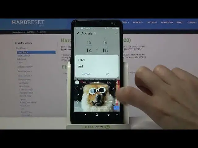 Video thumbnail for Set Up Alarm Clock – ALCATEL 1B (2020) and Alarm Clock Additional Features
