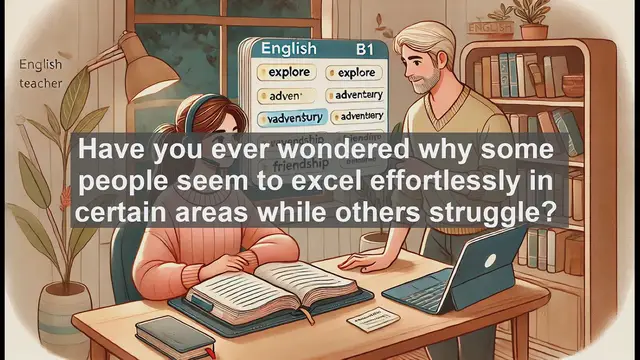 Video thumbnail for 2500 Must Know CEFR B1 Vocabulary - What Is Talent? Exploring Natural Aptitude and Skill