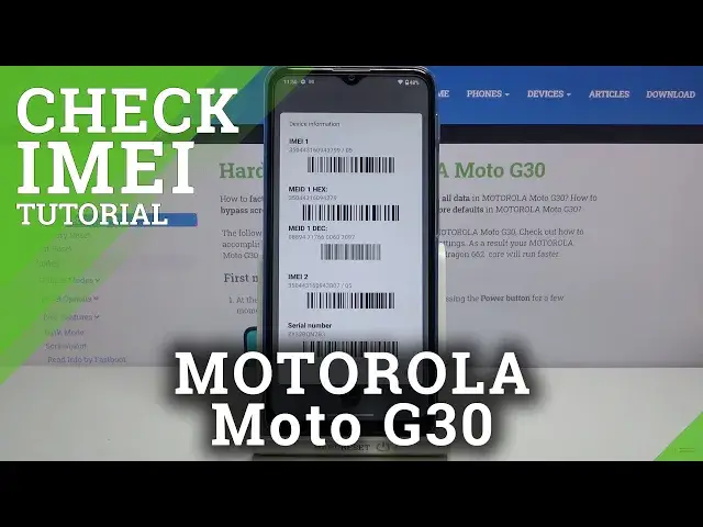 'Video thumbnail for How to Check IMEI and Serial Number in Motorola Moto G30 – Find Detailed Information'