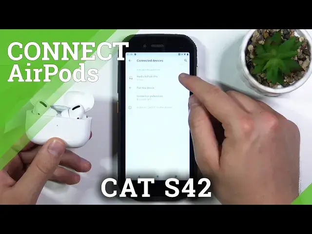 'Video thumbnail for How to Connect AirPods to CAT S42 – Bluetooth Connection'