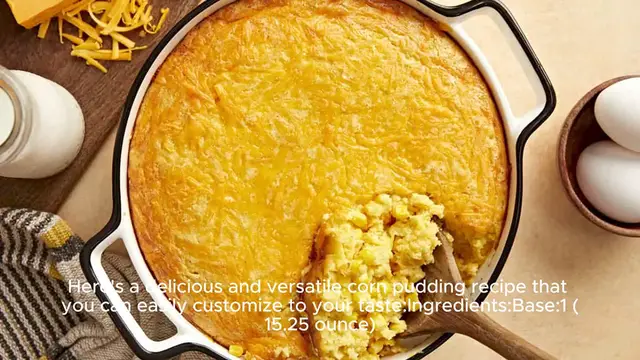 Video thumbnail for Corn pudding recipe