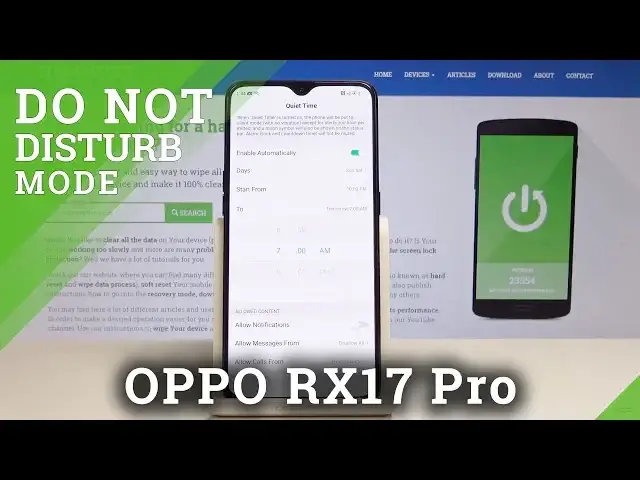Video thumbnail for How to Set Up DND Mode in OPPO RX17 Pro - Enable Do Not Disturb / Quiet Time