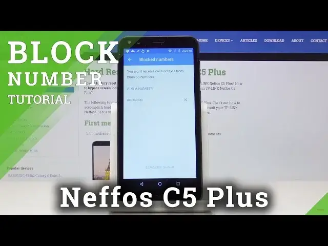 'Video thumbnail for How to Block Calls & Messages in Neffos C5 Plus - Block Number'