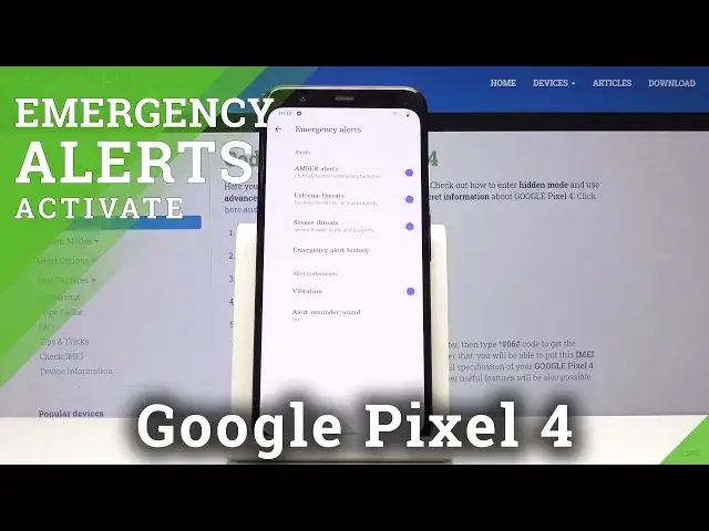 'Video thumbnail for How to Activate Emergency Alerts in GOOGLE Pixel 4 – Alarm Mode'