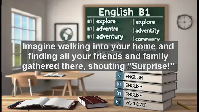 Video thumbnail for 2500 Must Know CEFR B1 Vocabulary - Understanding the Word 'Surprised': Meaning, Usage, and Common Mistakes