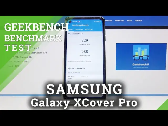 'Video thumbnail for Benchmark Results on Samsung Galaxy XCover Pro - Geekbench 5 GPU Test'