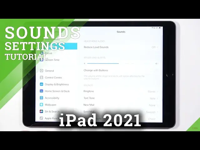 Video thumbnail for How to Find and Manage Sounds Settings in iPad 2021 – Sounds Settings