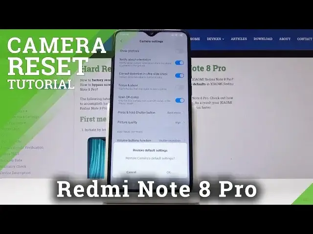 'Video thumbnail for How to Reset Camera in XIAOMI Redmi Note 8 Pro - Repair Camera'