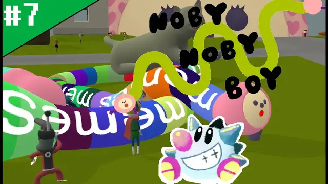 Video thumbnail for Let's Play Noby Noby Boy (7) From the creator of Katamari! (Neptune)