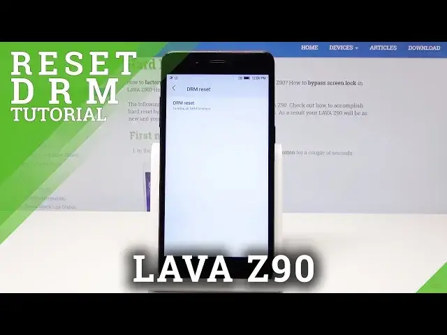 Video thumbnail for How to Reset DRM in LAVA Z90 - Delete DRM Licenses