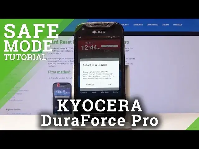 Video thumbnail for Safe Mode in KYOCERA Duraforce Pro - Diagnostic Mode