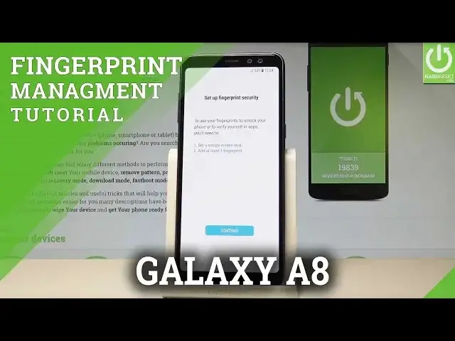 'Video thumbnail for How to Add Fingerprint in SAMSUNG Galaxy A8 (2018) |HardReset.info'