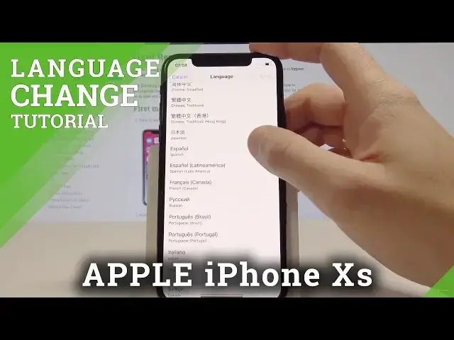 'Video thumbnail for How to Change Language on iPhone Xs - Set Up iOS Language'