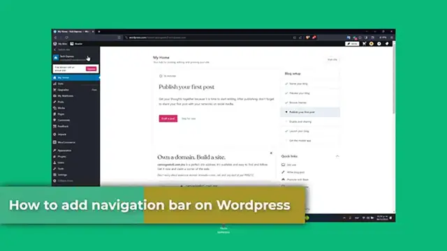 Video thumbnail for How To Add Navigation Menu In WordPress 2024 (Step By Step)