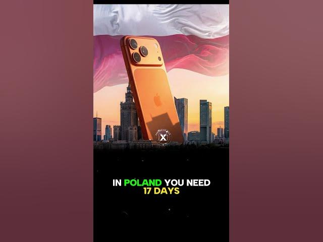 Video thumbnail for iPhone 17 Pro takes how long to afford in your country? #iphone #comparison #shorts