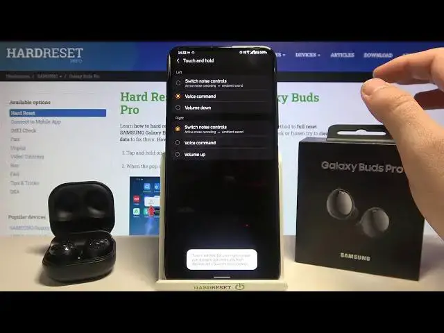 Video thumbnail for Samsung Galaxy Buds Pro - Change Gestures