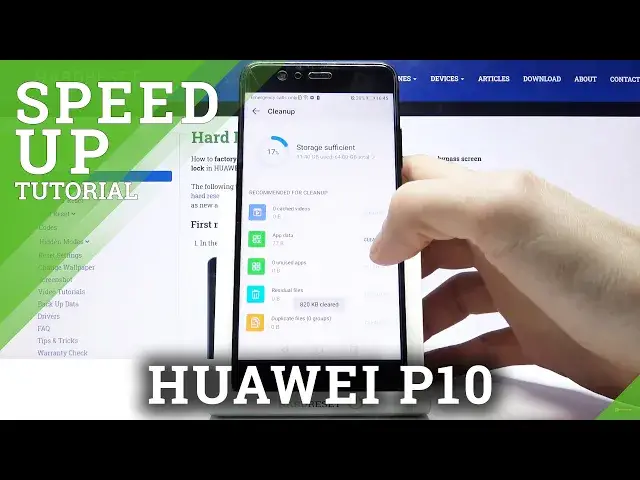 Video thumbnail for How to Speed Up HUAWEI P10 – Optimize System