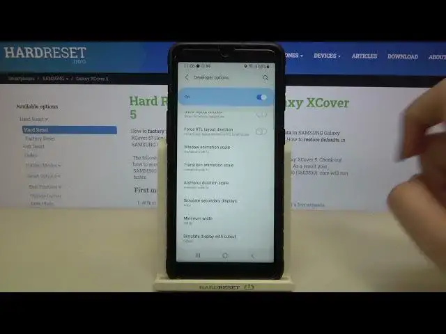 Video thumbnail for How to Enter Developer Options in SAMSUNG Galaxy XCover 5 – Open Developer Mode