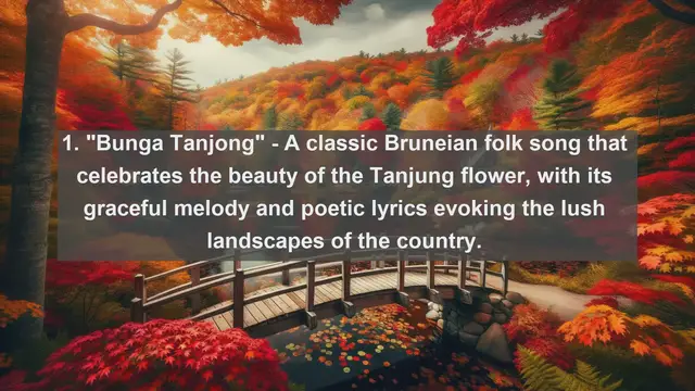 Video thumbnail for Melodic Gems: Top 10 Beautiful Songs from Brunei
